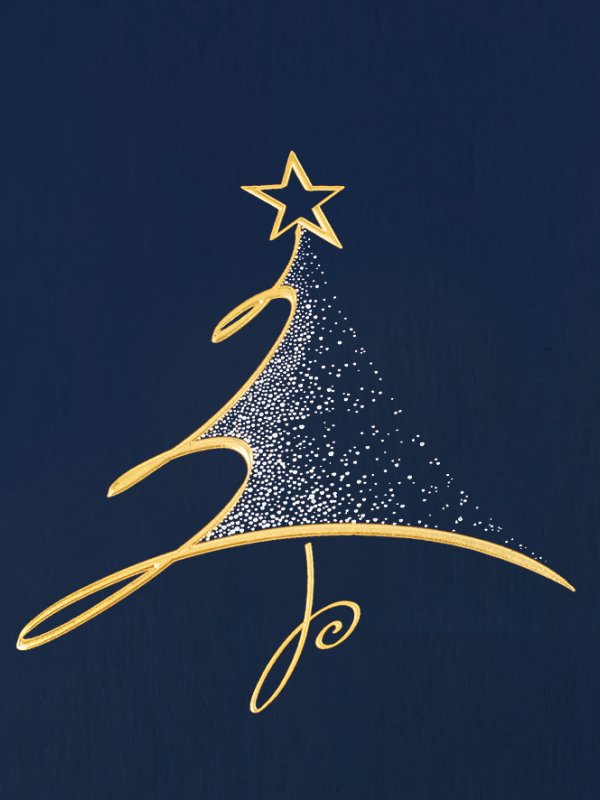 Kartenmotiv aus der Rubrik Weihnachten-Creativ Kl. 11