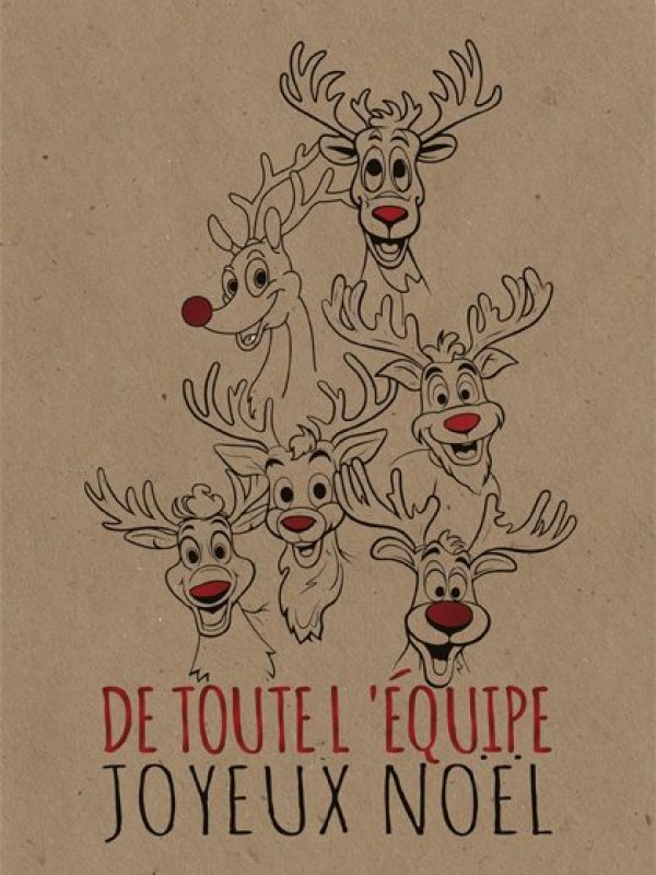 Kartenmotiv aus der Rubrik Französiche Karten Weihnachten / cartes françaises Noël