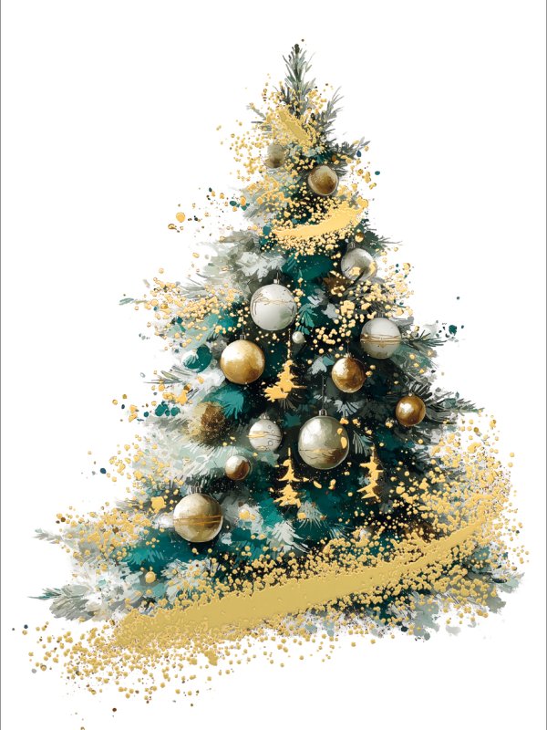 Kartenmotiv aus der Rubrik Weihnachten-Creativ Kl. 8