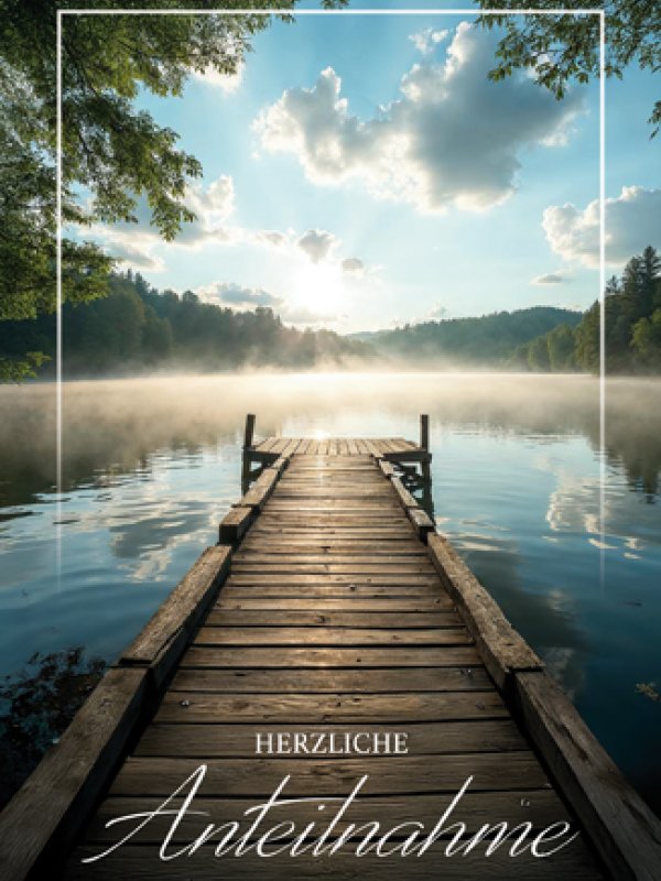 Kartenmotiv aus der Rubrik Trauer