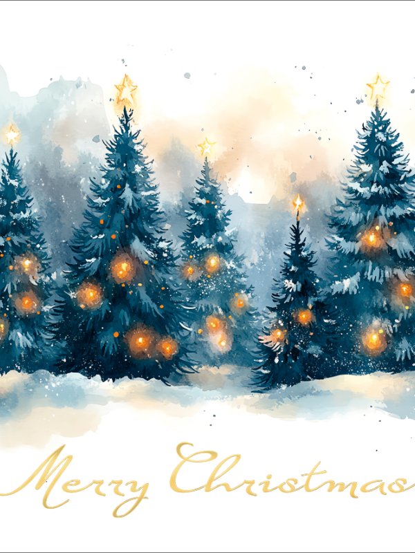 Kartenmotiv aus der Rubrik Weihnachten-Creativ Kl. 7