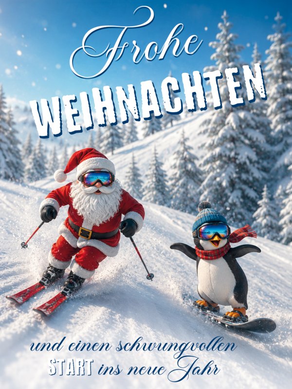 Kartenmotiv aus der Rubrik Weihnachten-Creativ Kl. 6